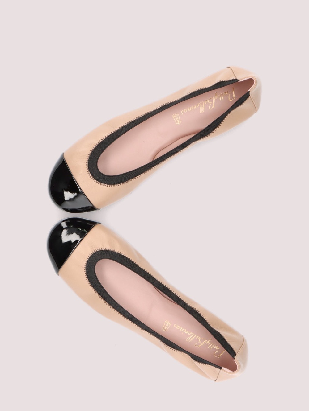 Pretty Ballerinas  - Shirley BEIGE LEATHER Ballet Flats